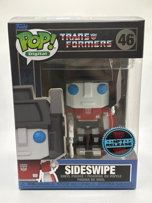 Funko POP! Digital Transformers #46 Sideswipe NFT Release 1550 Pieces FRENLY BRICKS - Open 7 Days