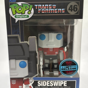 Funko POP! Digital Transformers #46 Sideswipe NFT Release 1550 Pieces FRENLY BRICKS - Open 7 Days