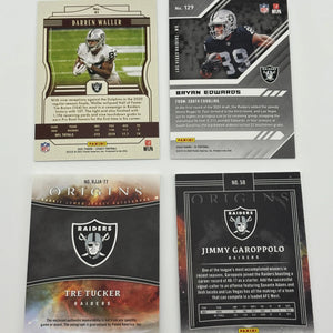 NFL Sports Las Vegas Raiders Card Lot - Tre Tucker, Rookies, Autos FRENLY BRICKS - Open 7 Days