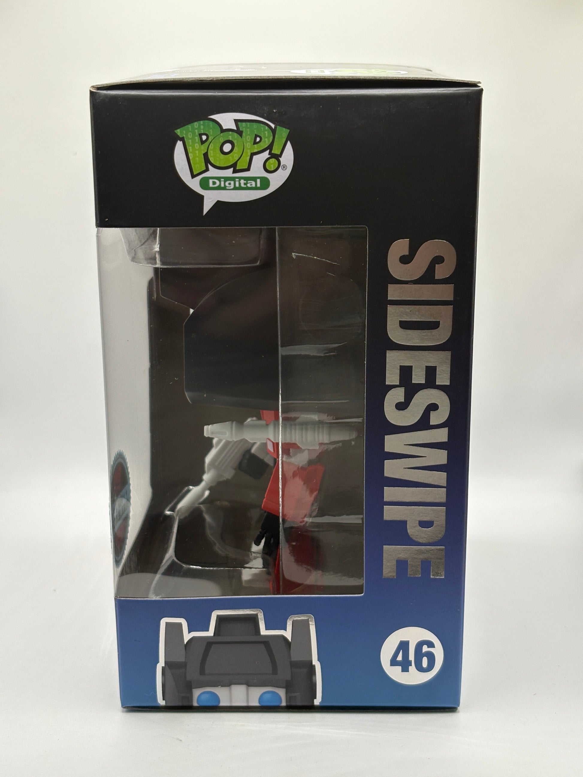 Funko POP! Digital Transformers #46 Sideswipe NFT Release 1550 Pieces FRENLY BRICKS - Open 7 Days