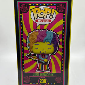 Funko POP! Rocks Authentic Hendrix #239 Jimi Hendrix 2021 Fall Con FRENLY BRICKS - Open 7 Days