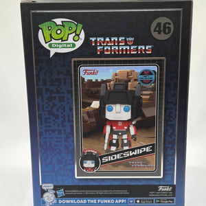 Funko POP! Digital Transformers #46 Sideswipe NFT Release 1550 Pieces FRENLY BRICKS - Open 7 Days