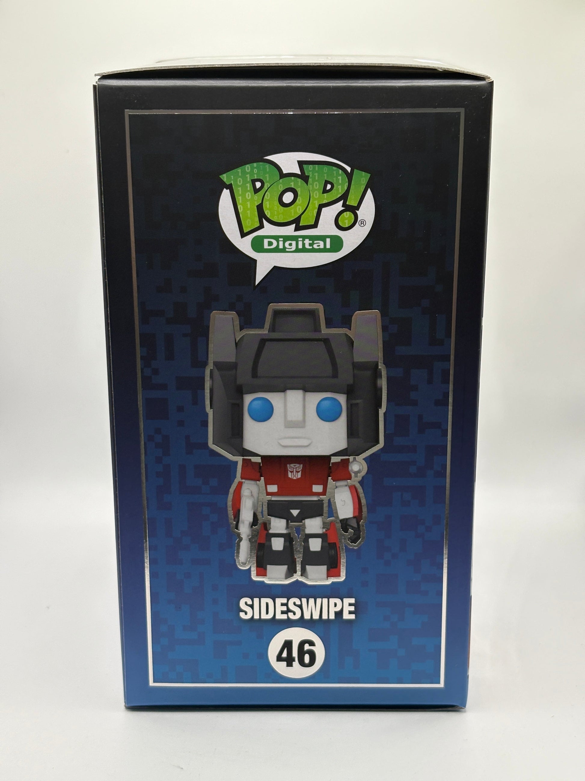 Funko POP! Digital Transformers #46 Sideswipe NFT Release 1550 Pieces FRENLY BRICKS - Open 7 Days