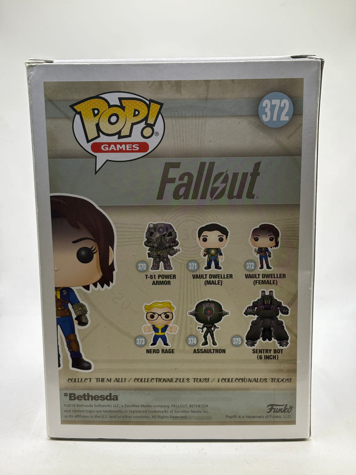 Funko POP! Games Fallout #372 Vault Dweller (Female) Vinyl Figure image 3