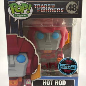 Funko POP! Digital Transformers #48 Hot Rod NFT Release 1550 Pieces FRENLY BRICKS - Open 7 Days