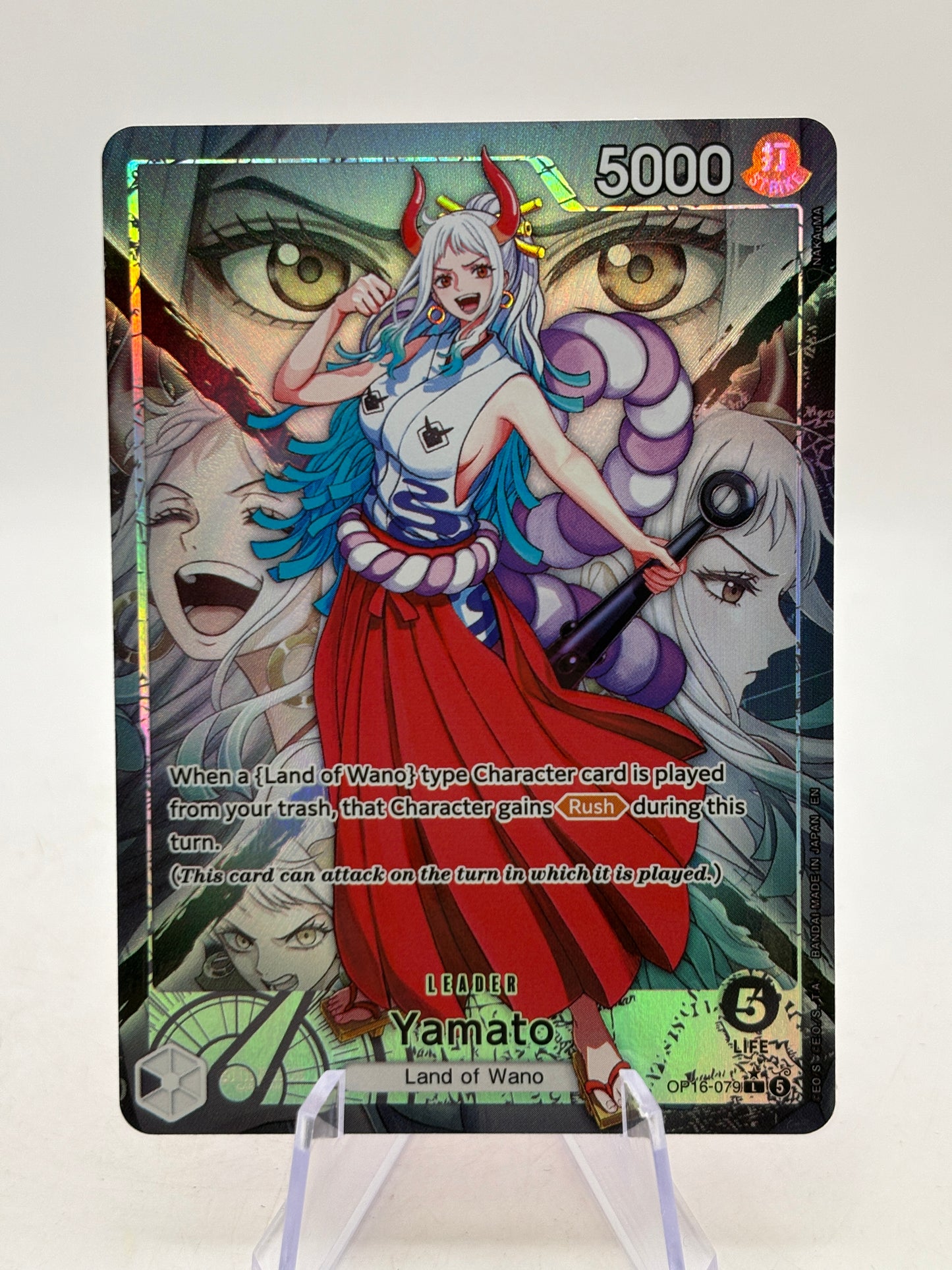 One Piece TCG - Yamato OP16-079 Leader Alternate Art LP