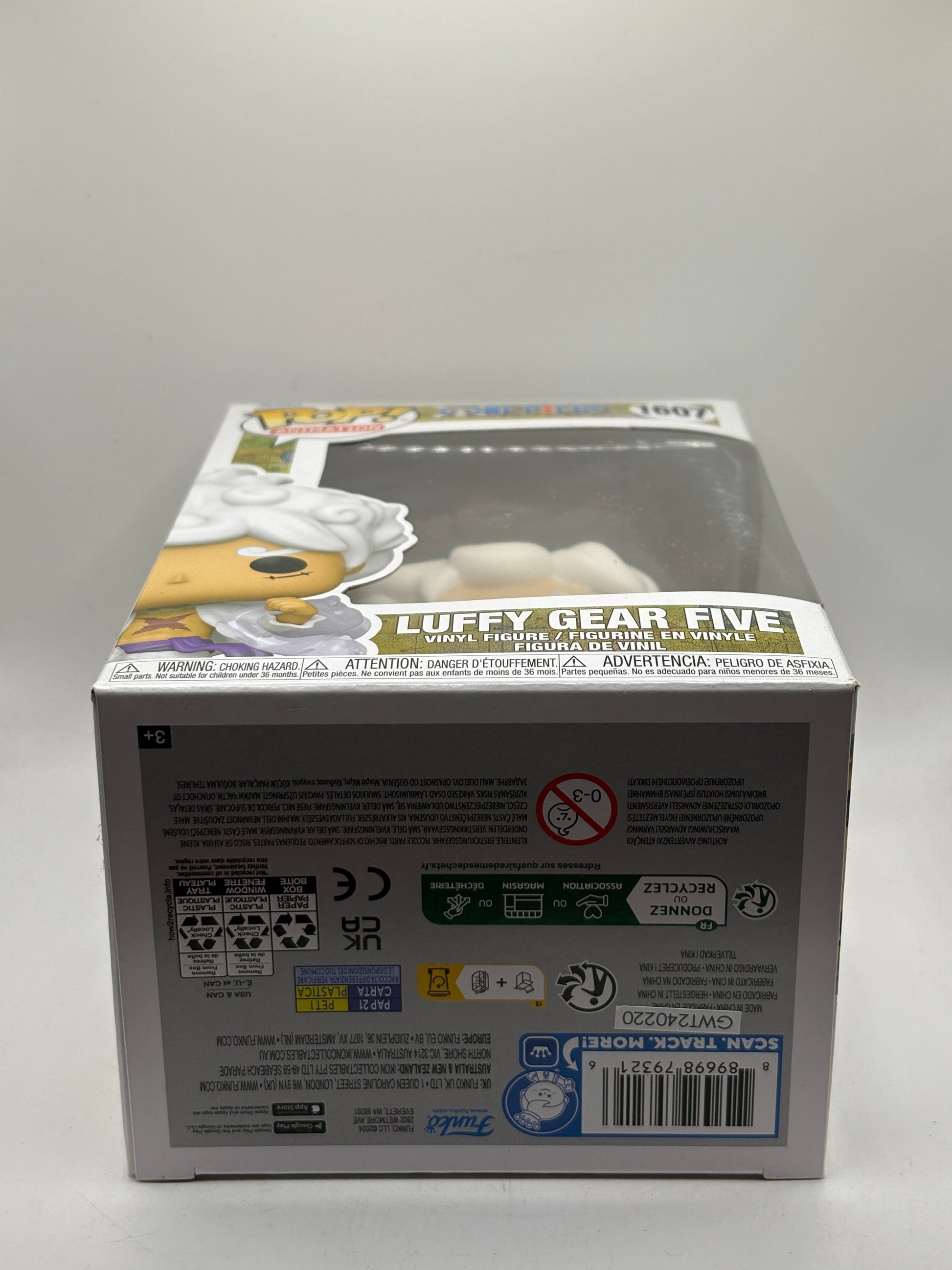 Funko POP! Animation One Piece #1607 Luffy Gear Five Vinyl Figure FRENLY BRICKS - Open 7 Days