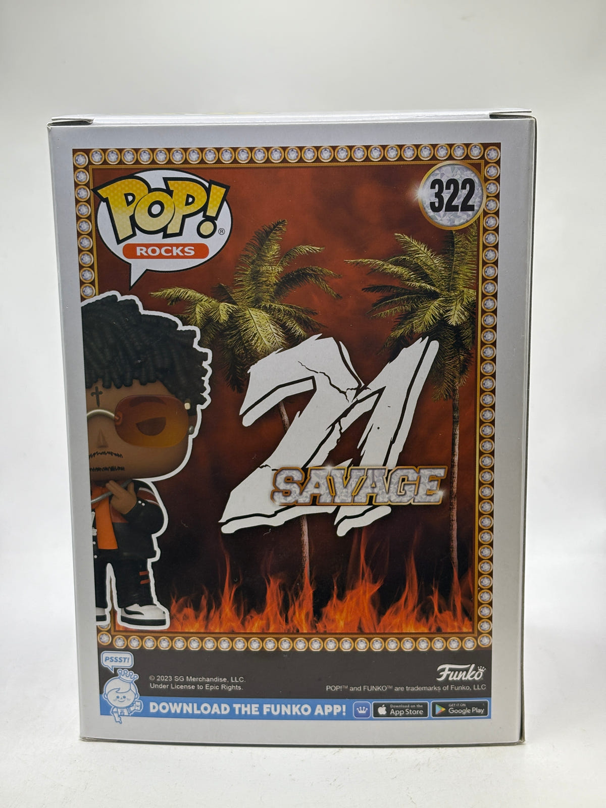 Funko POP! Rocks 21 Savage #322 21 Savage Vinyl Figure image 3