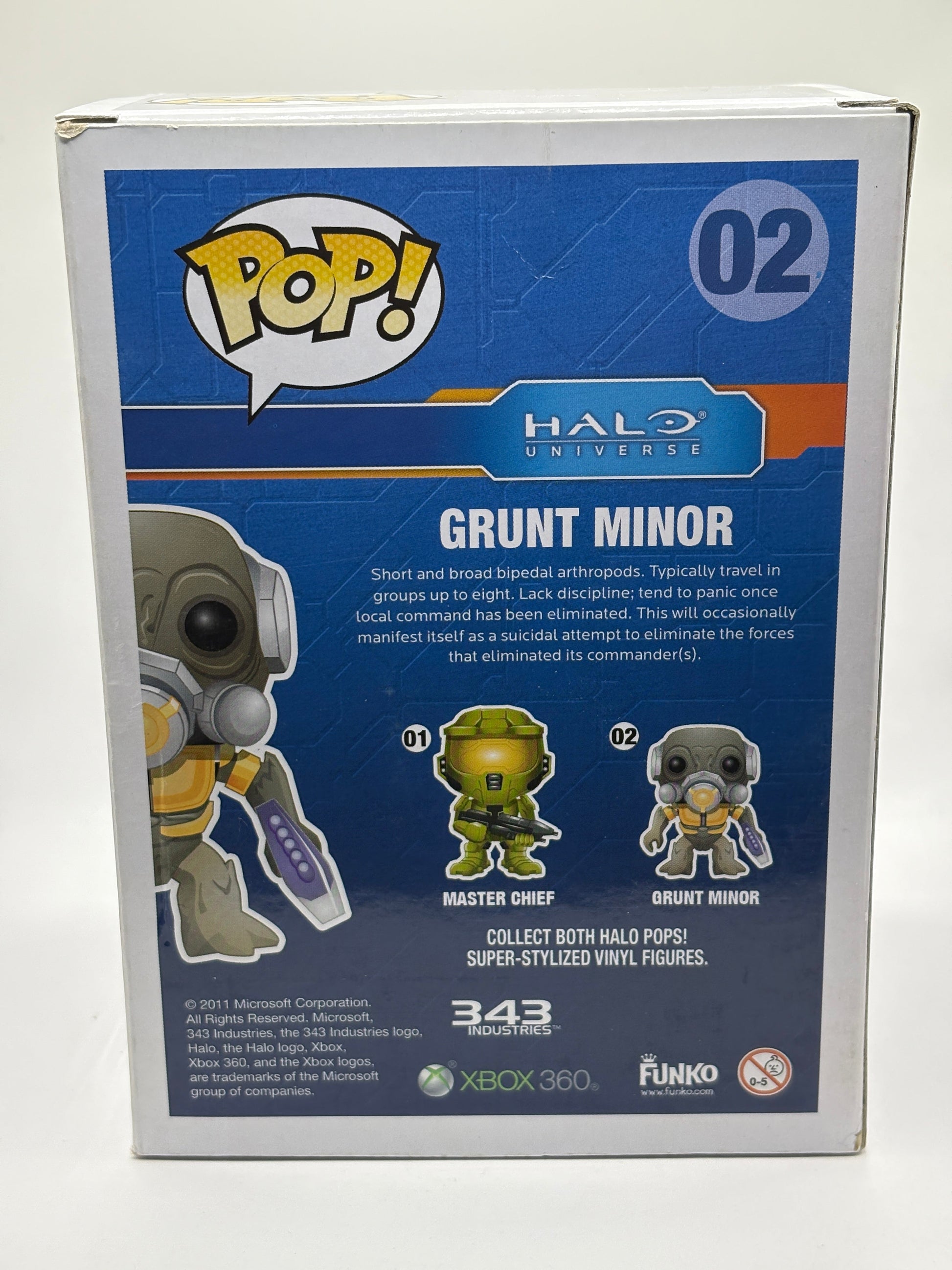 Funko POP! Games Halo #02 Grunt Minor Vinyl Figure JJL111119 FRENLY BRICKS - Open 7 Days