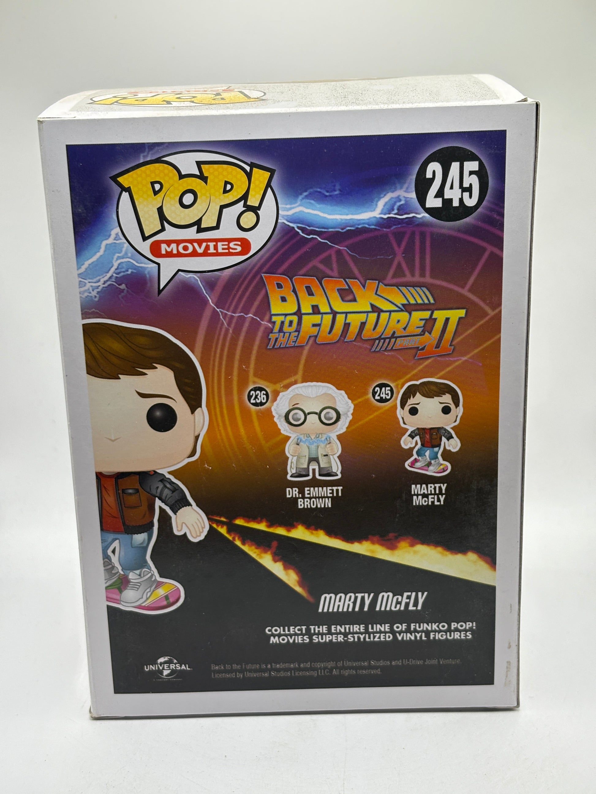 Funko POP! Movies Back to the Future 2 #245 Marty McFly Vinyl Figure FRENLY BRICKS - Open 7 Days
