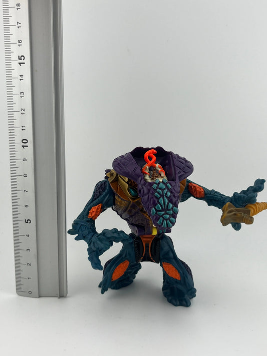 1992 Pharoah Fang Phang Battle Warrior Mighty Max Bluebird Figure 1993 FRENLY BRICKS - Open 7 Days