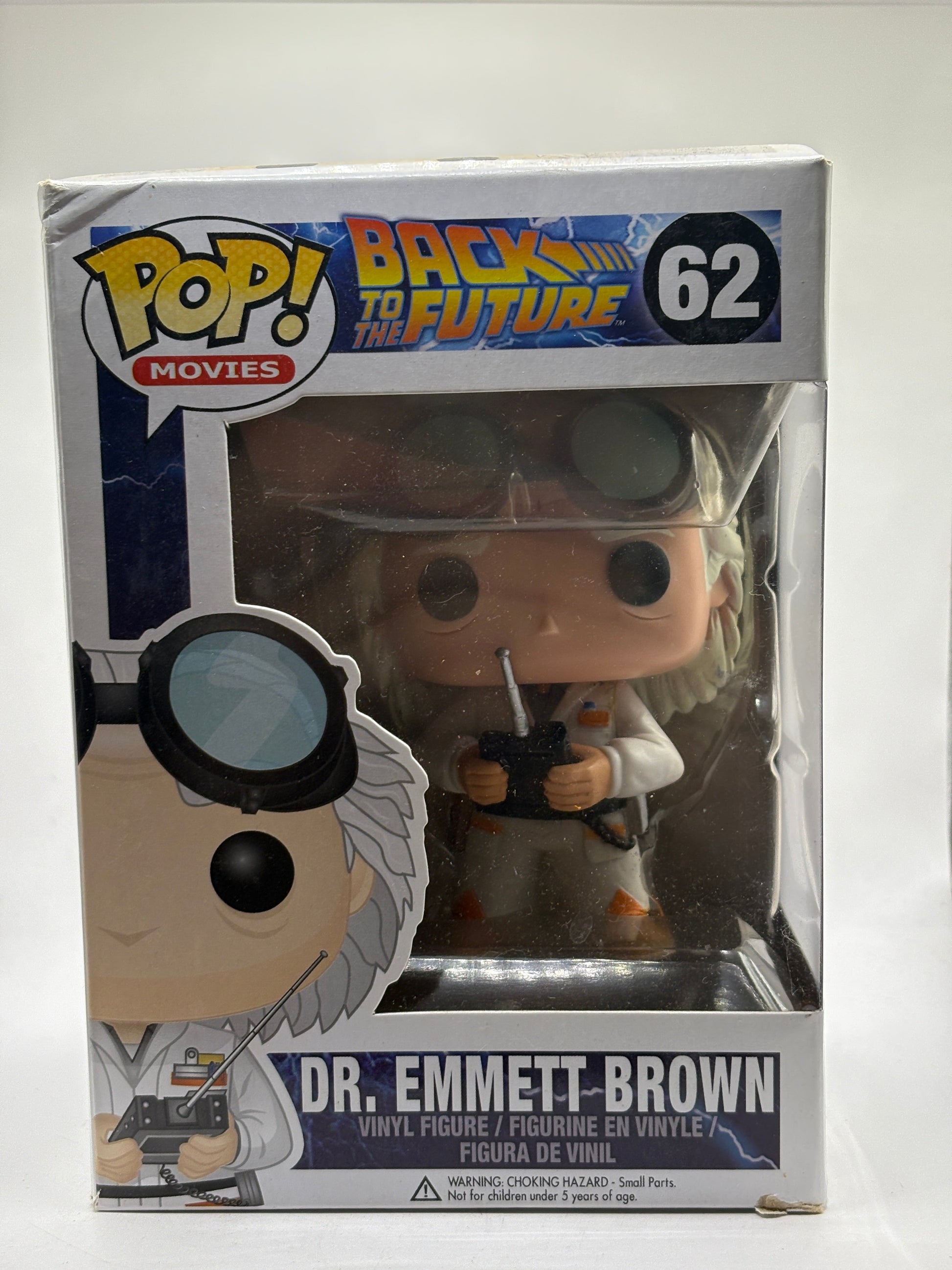 Funko POP! Movies Back to the Future #62 Dr. Emmett Brown Vinyl Figure FRENLY BRICKS - Open 7 Days