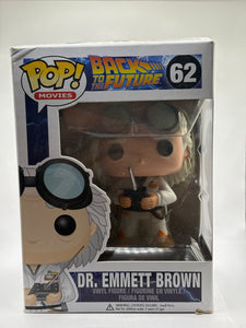 Funko POP! Movies Back to the Future #62 Dr. Emmett Brown Vinyl Figure