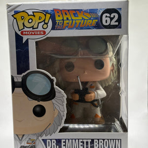 Funko POP! Movies Back to the Future #62 Dr. Emmett Brown Vinyl Figure FRENLY BRICKS - Open 7 Days