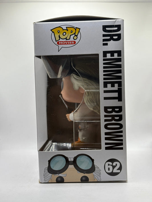 Funko POP! Movies Back to the Future #62 Dr. Emmett Brown Vinyl Figure FRENLY BRICKS - Open 7 Days