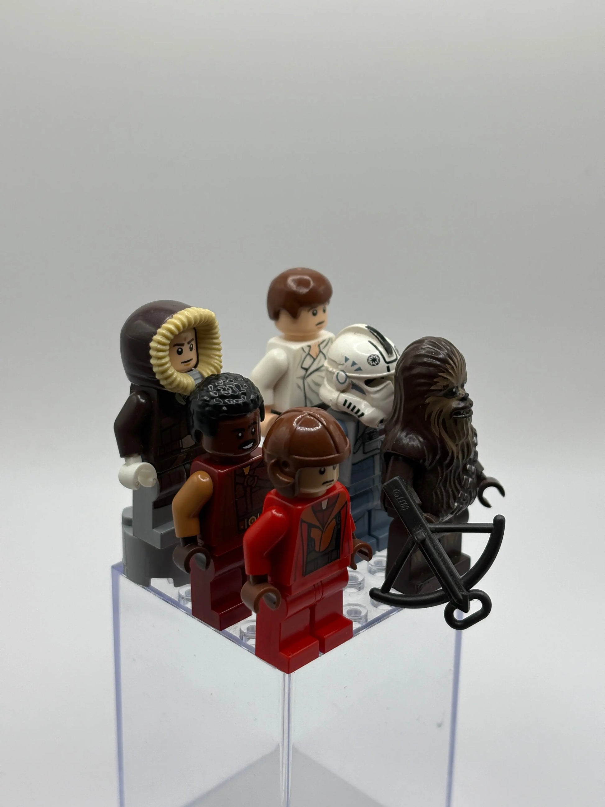 Lego Star Wars Minifigure Lot x6 Han Solo, Chewbacca, Clone Pilot FRENLY BRICKS - Open 7 Days