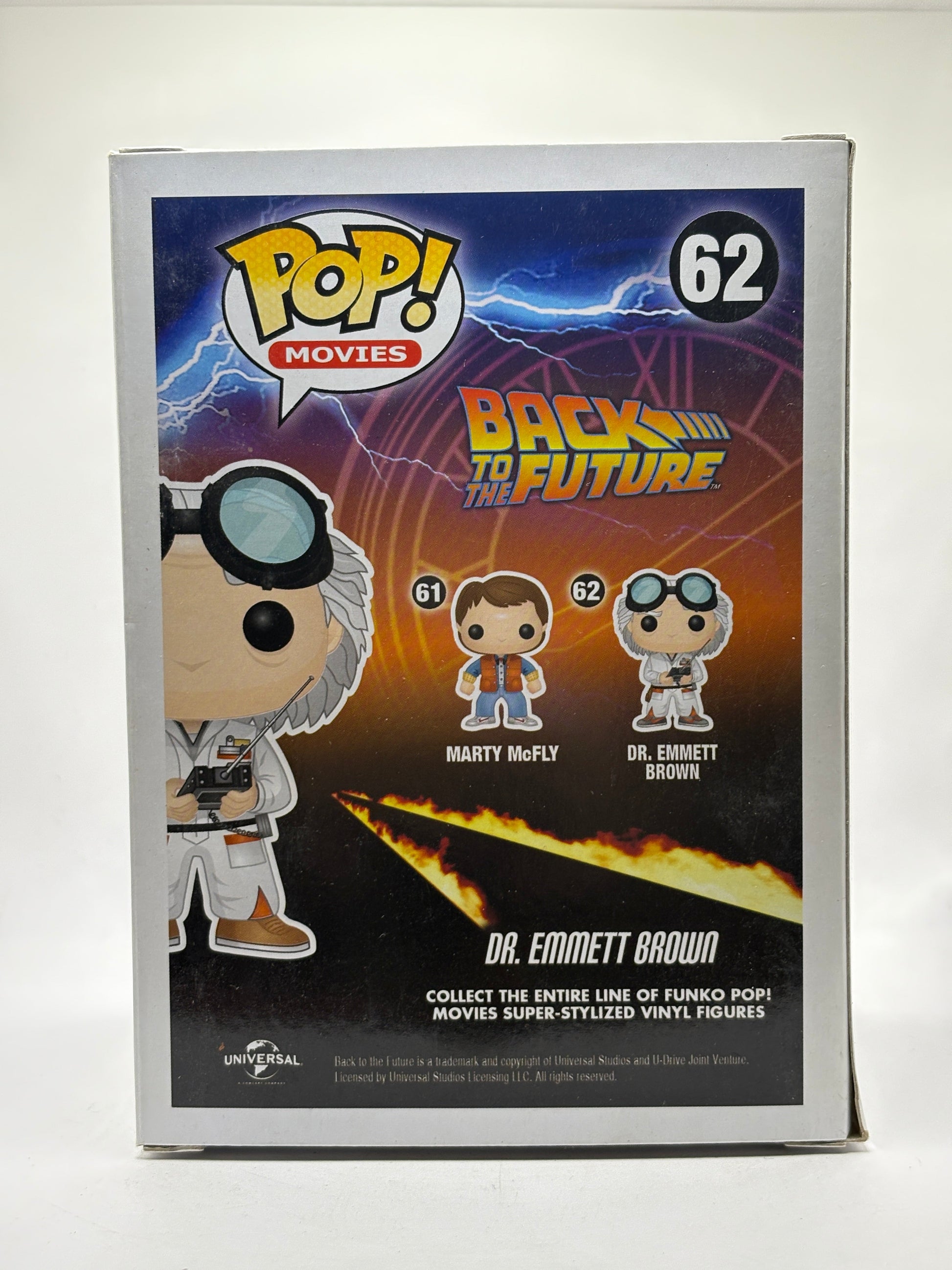 Funko POP! Movies Back to the Future #62 Dr. Emmett Brown Vinyl Figure FRENLY BRICKS - Open 7 Days