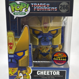 Funko POP! Digital Transformers #266 Cheetor NFT Release 2000 Pieces FRENLY BRICKS - Open 7 Days