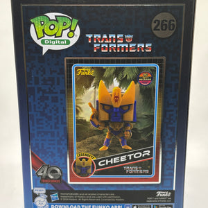 Funko POP! Digital Transformers #266 Cheetor NFT Release 2000 Pieces FRENLY BRICKS - Open 7 Days