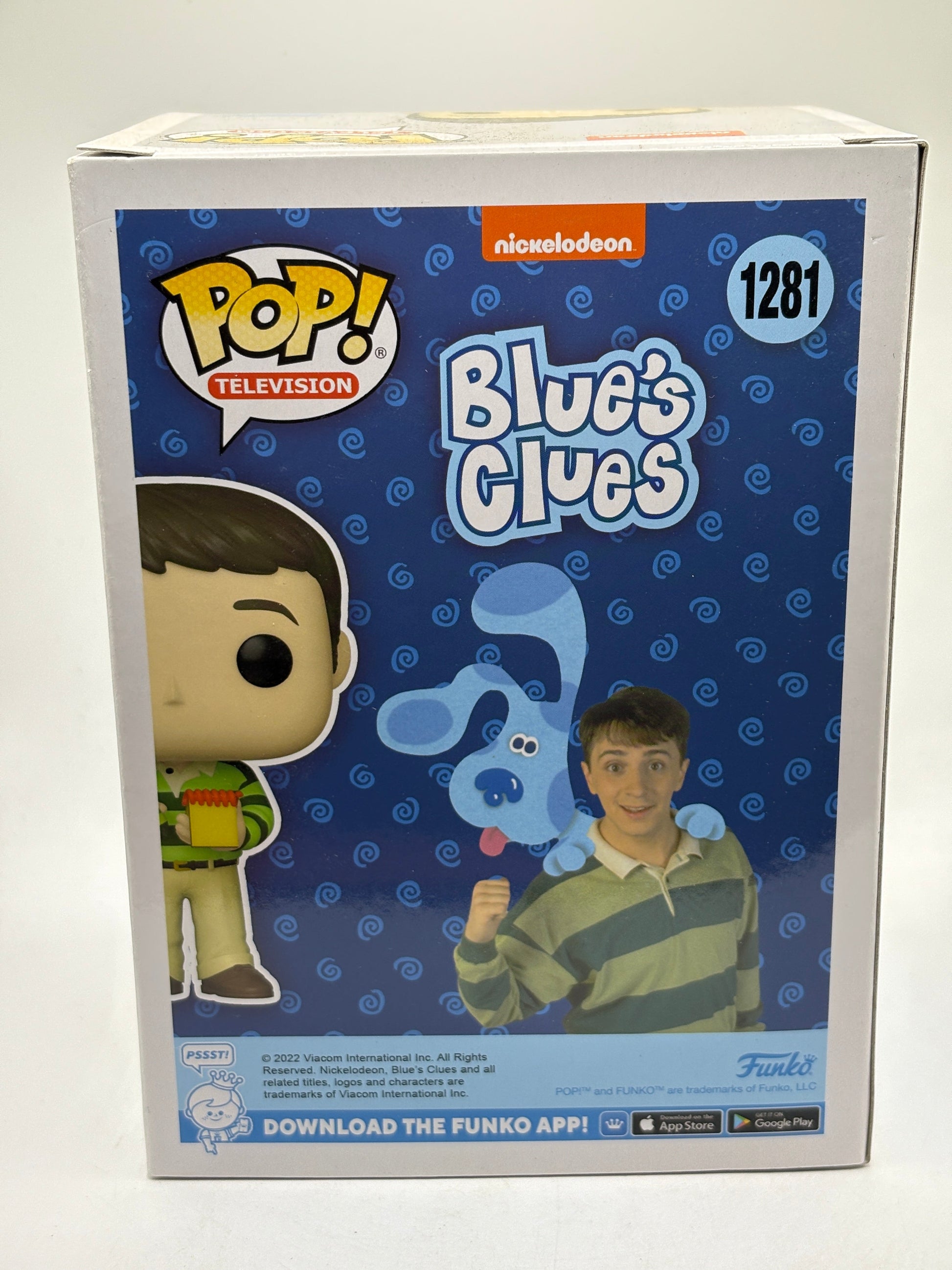Funko POP! Television Blues Clues #1281 Steve with Handy Dandy Notebook 2022 Fall FRENLY BRICKS - Open 7 Days