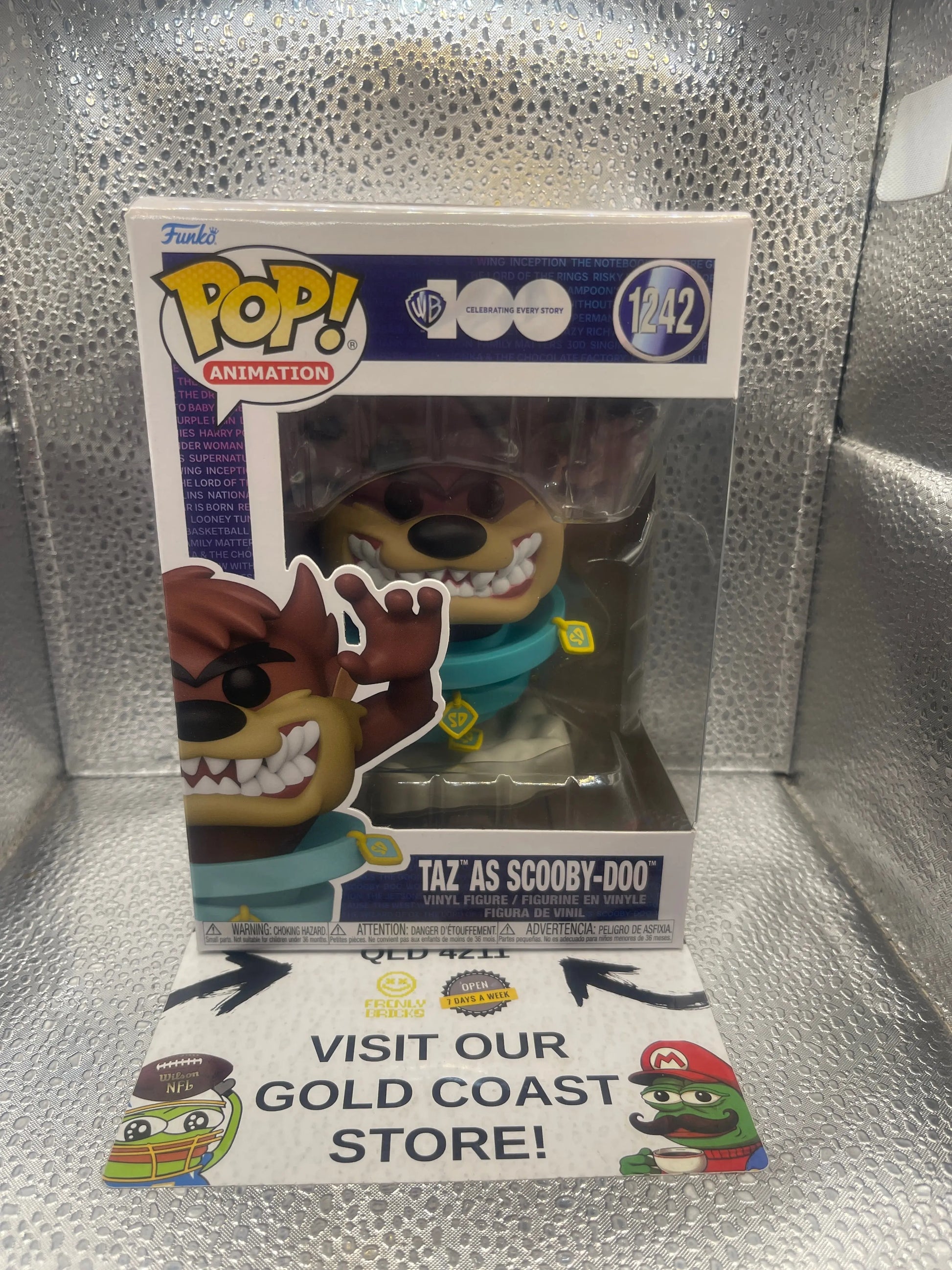 Funko Pop! Animation Taz As Scooby Doo #1242 Looney Tunes Warner Bros 2023 FRENLY BRICKS - Open 7 Days