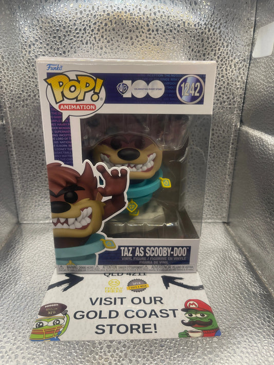 Funko Pop! Animation Taz As Scooby Doo #1242 Looney Tunes Warner Bros 2023 FRENLY BRICKS - Open 7 Days