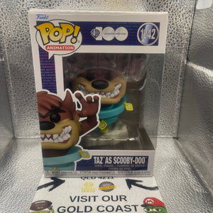 Funko Pop! Animation Taz As Scooby Doo #1242 Looney Tunes Warner Bros 2023 FRENLY BRICKS - Open 7 Days