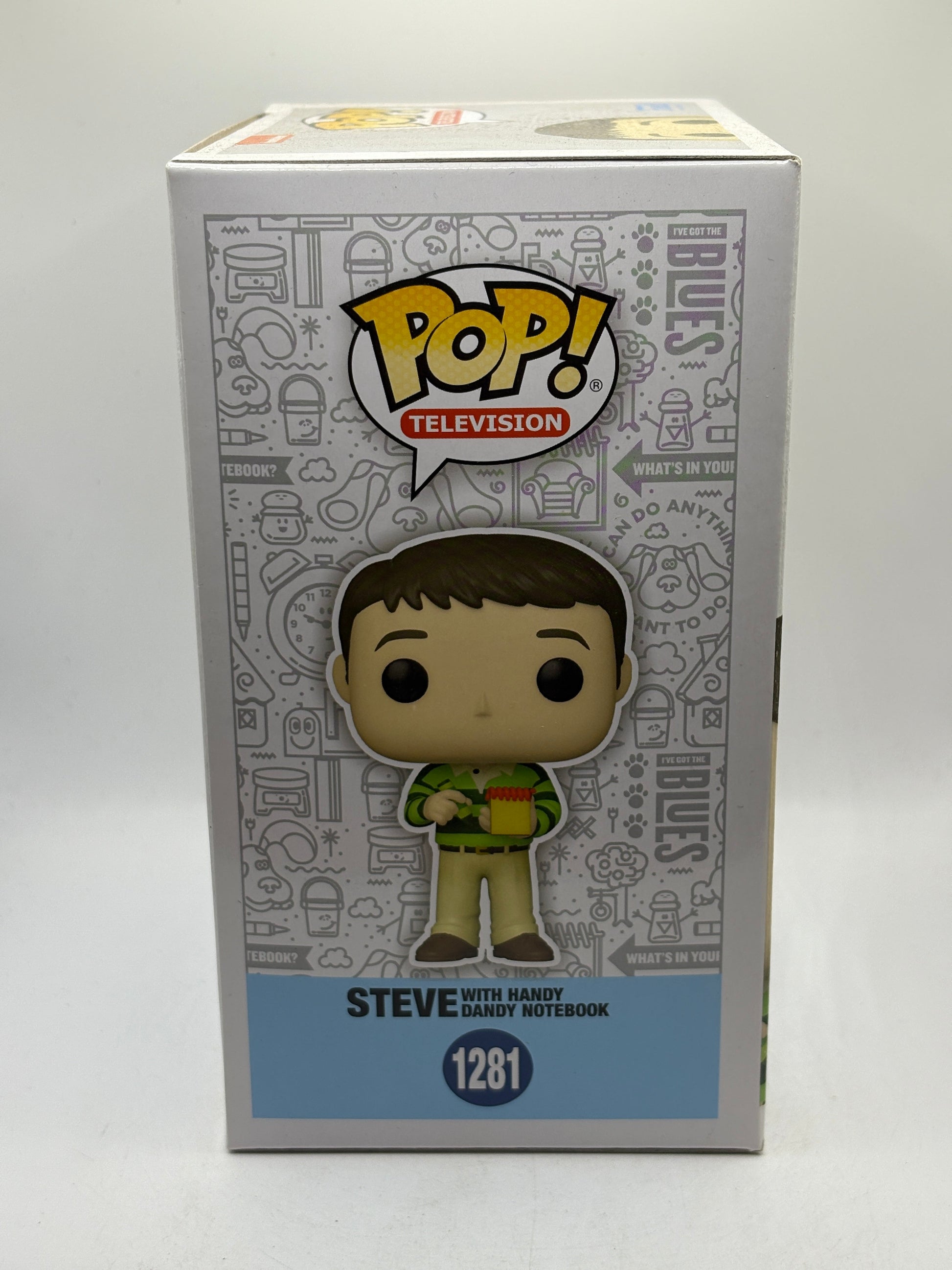 Funko POP! Television Blues Clues #1281 Steve with Handy Dandy Notebook 2022 Fall FRENLY BRICKS - Open 7 Days