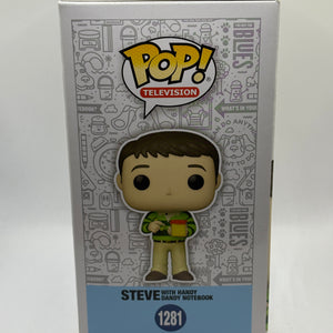Funko POP! Television Blues Clues #1281 Steve with Handy Dandy Notebook 2022 Fall FRENLY BRICKS - Open 7 Days