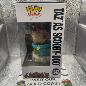 Funko Pop! Animation Taz As Scooby Doo #1242 Looney Tunes Warner Bros 2023 FRENLY BRICKS - Open 7 Days