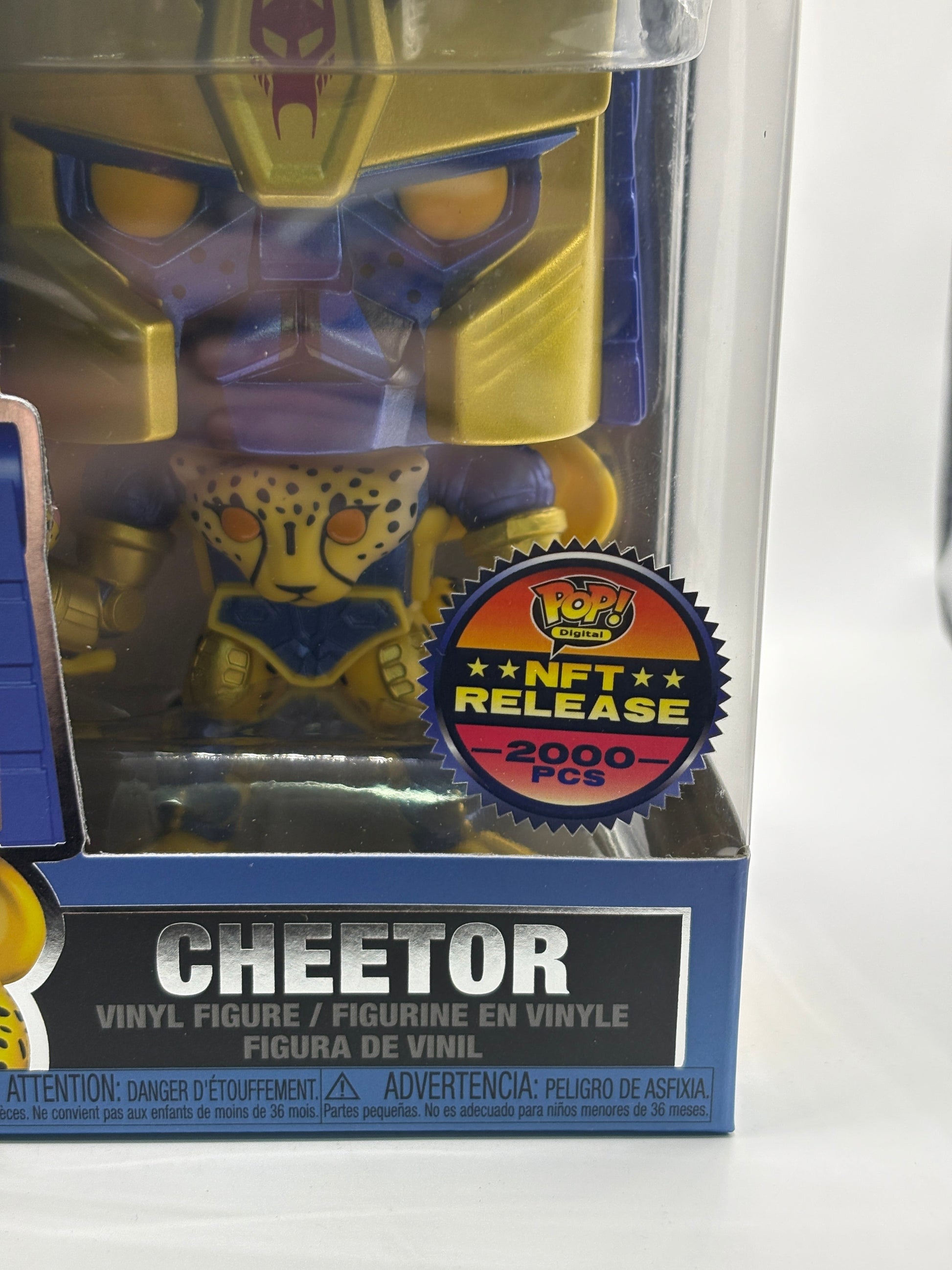 Funko POP! Digital Transformers #266 Cheetor NFT Release 2000 Pieces FRENLY BRICKS - Open 7 Days