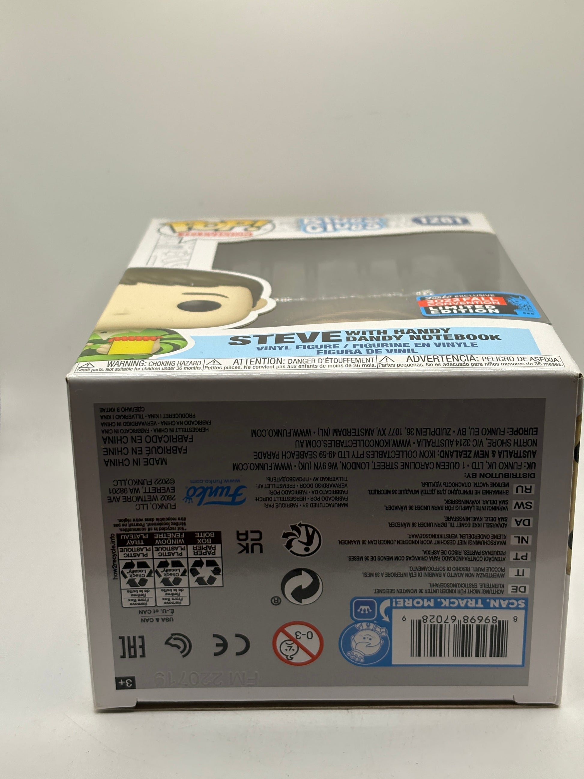 Funko POP! Television Blues Clues #1281 Steve with Handy Dandy Notebook 2022 Fall FRENLY BRICKS - Open 7 Days