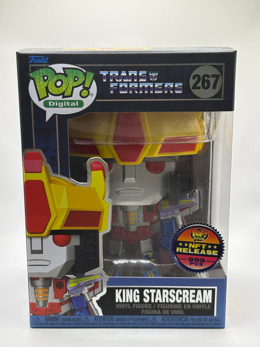 Funko POP! Digital Transformers #267 King Starscream NFT Release 999 Pieces FRENLY BRICKS - Open 7 Days