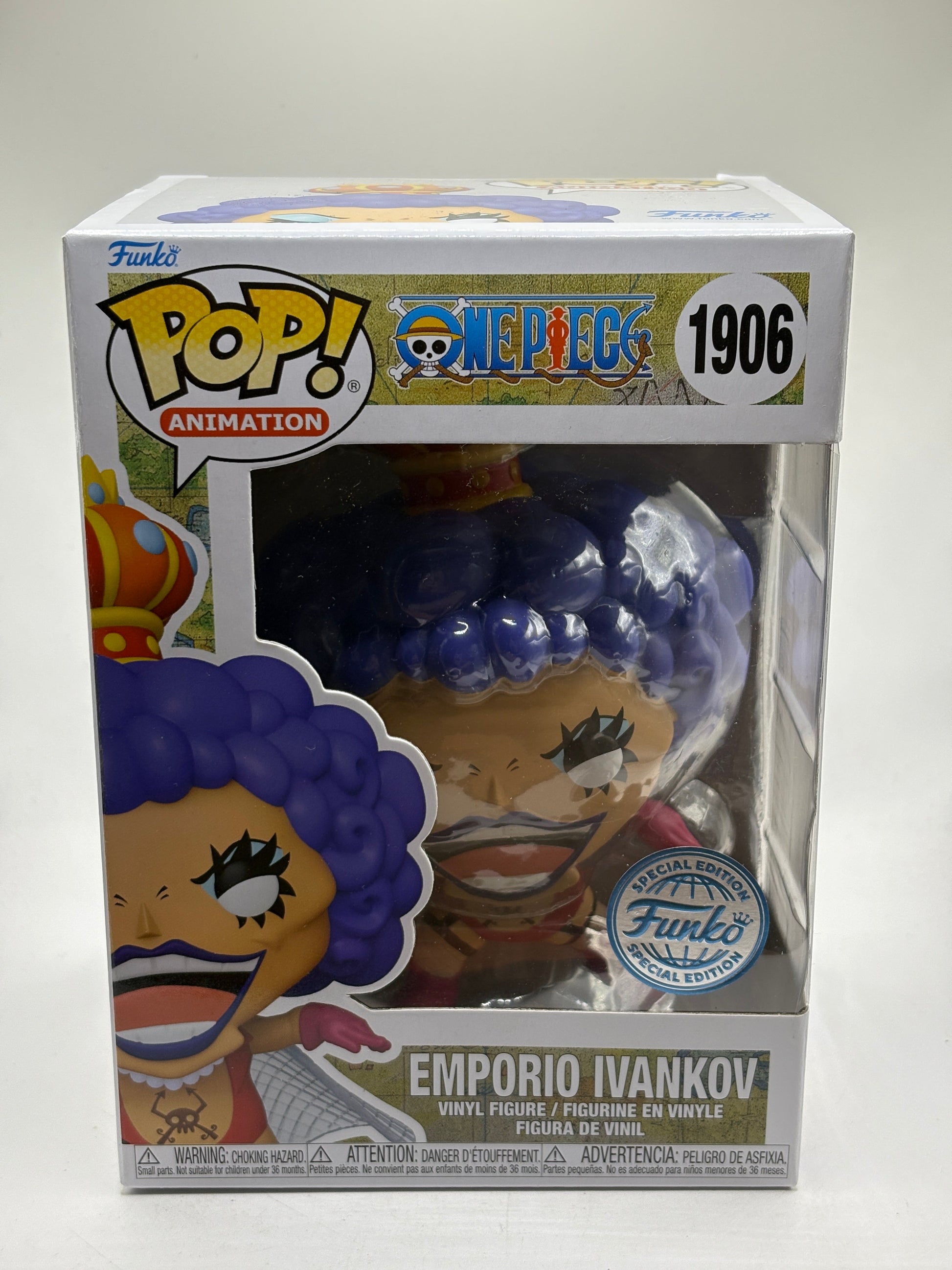 Funko POP! Animation One Piece #1906 Emporio Ivankov Special Edition Vinyl Figure FRENLY BRICKS - Open 7 Days