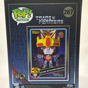 Funko POP! Digital Transformers #267 King Starscream NFT Release 999 Pieces FRENLY BRICKS - Open 7 Days