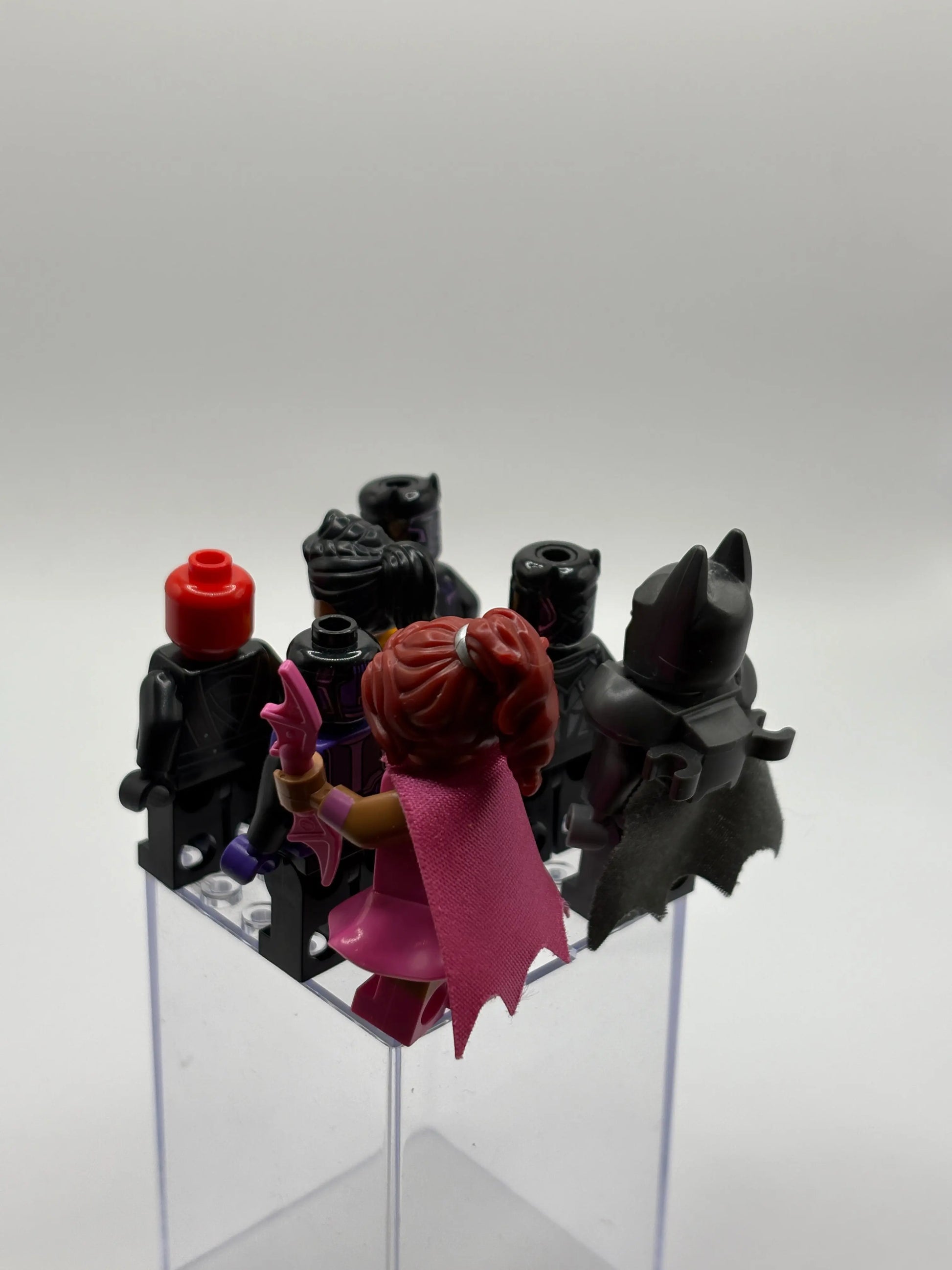 Lego Marvel DC Super Hero Minifigure Lot x 7 Batman, Red Skull, Tarantula, Black Panther FRENLY BRICKS - Open 7 Days