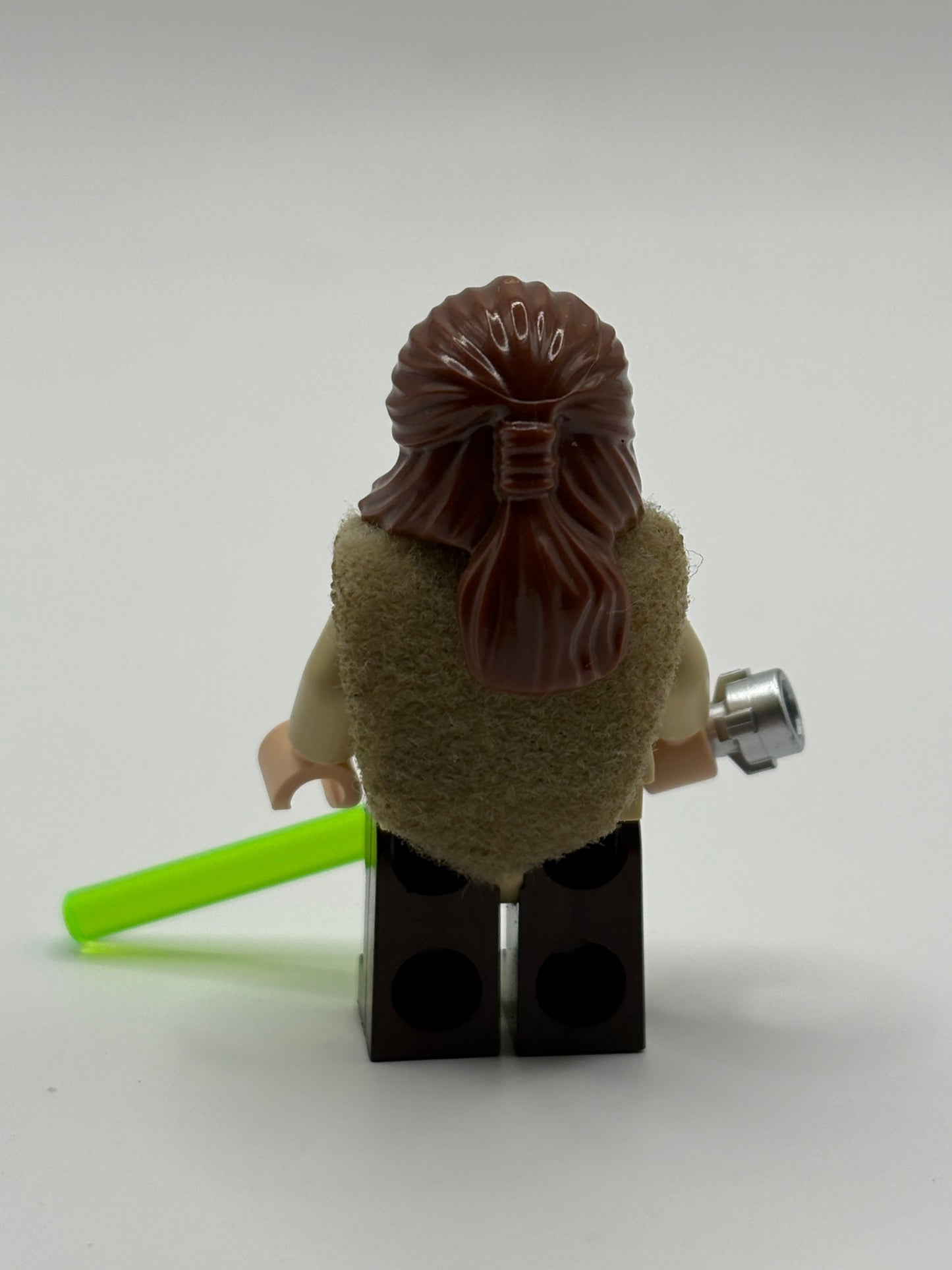Lego Star Wars Qui-Gon Jinn Minifigure sw1334a Reddish Brown Variant From 75383 FRENLY BRICKS - Open 7 Days