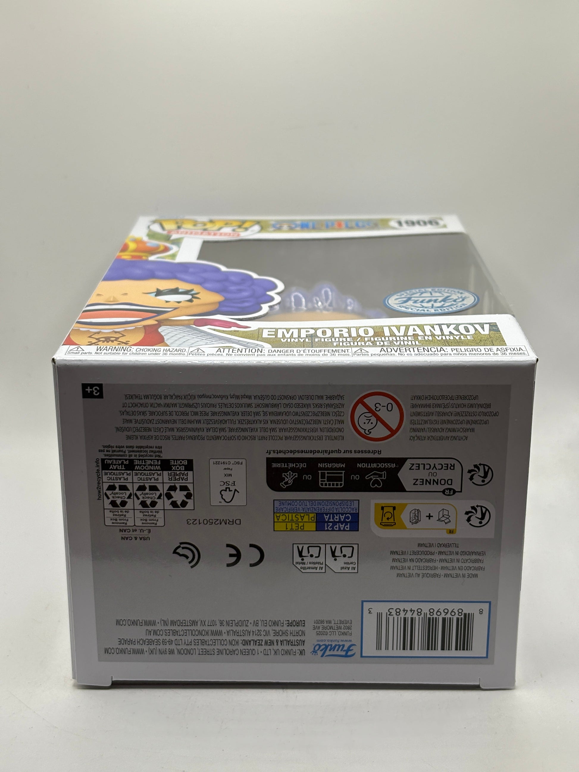 Funko POP! Animation One Piece #1906 Emporio Ivankov Special Edition Vinyl Figure FRENLY BRICKS - Open 7 Days