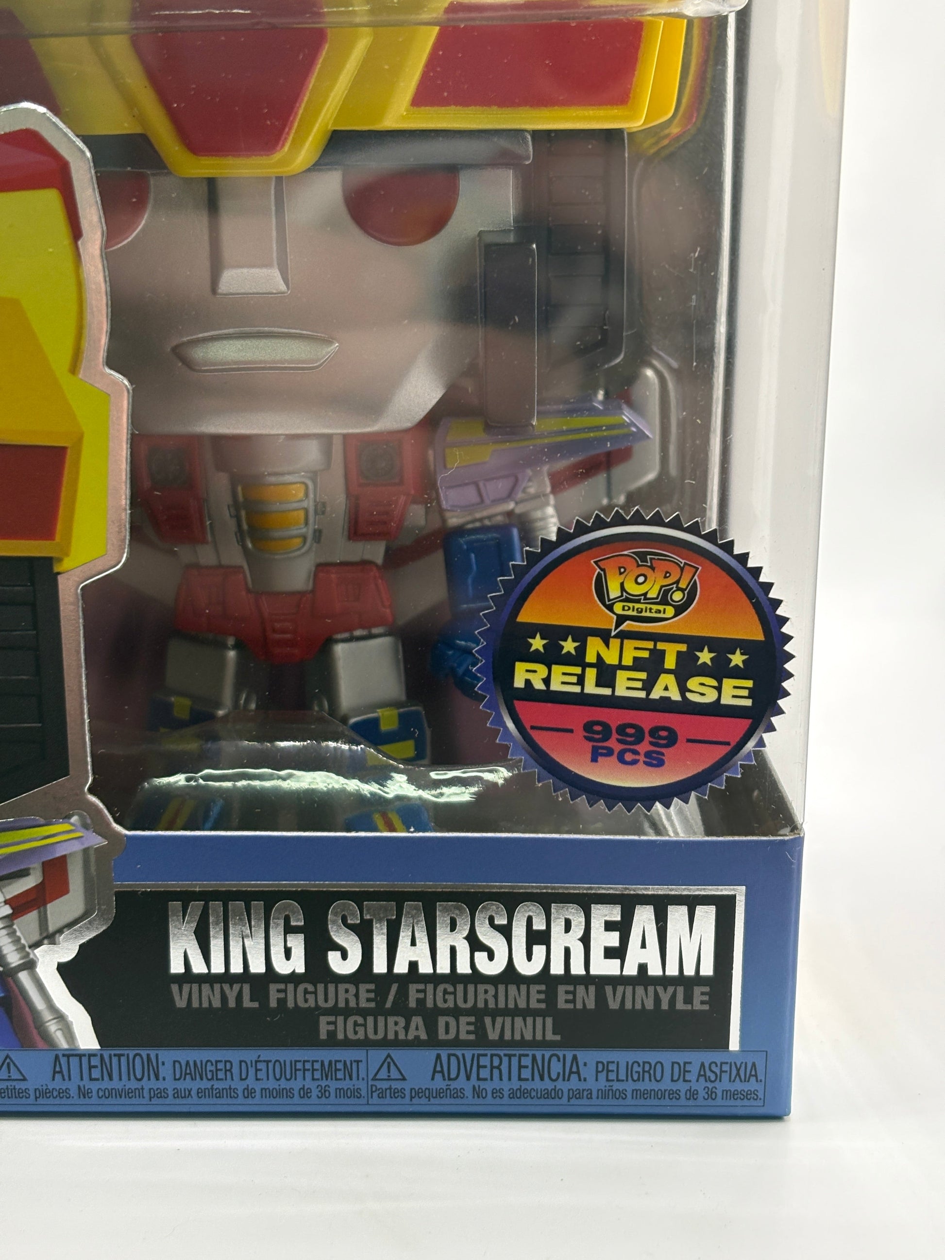 Funko POP! Digital Transformers #267 King Starscream NFT Release 999 Pieces FRENLY BRICKS - Open 7 Days