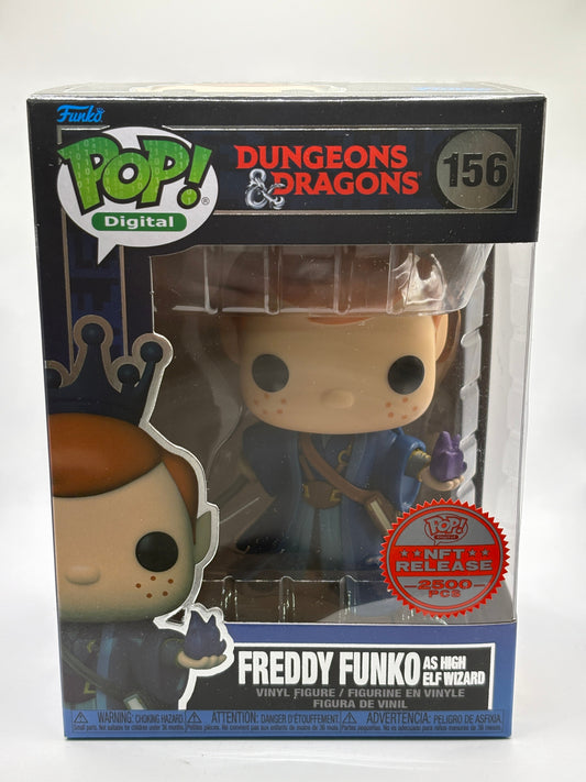 Funko POP! Digital Dungeons & Dragons #156 Freddy Funko High Elf Wizard 2500 Pcs FRENLY BRICKS - Open 7 Days