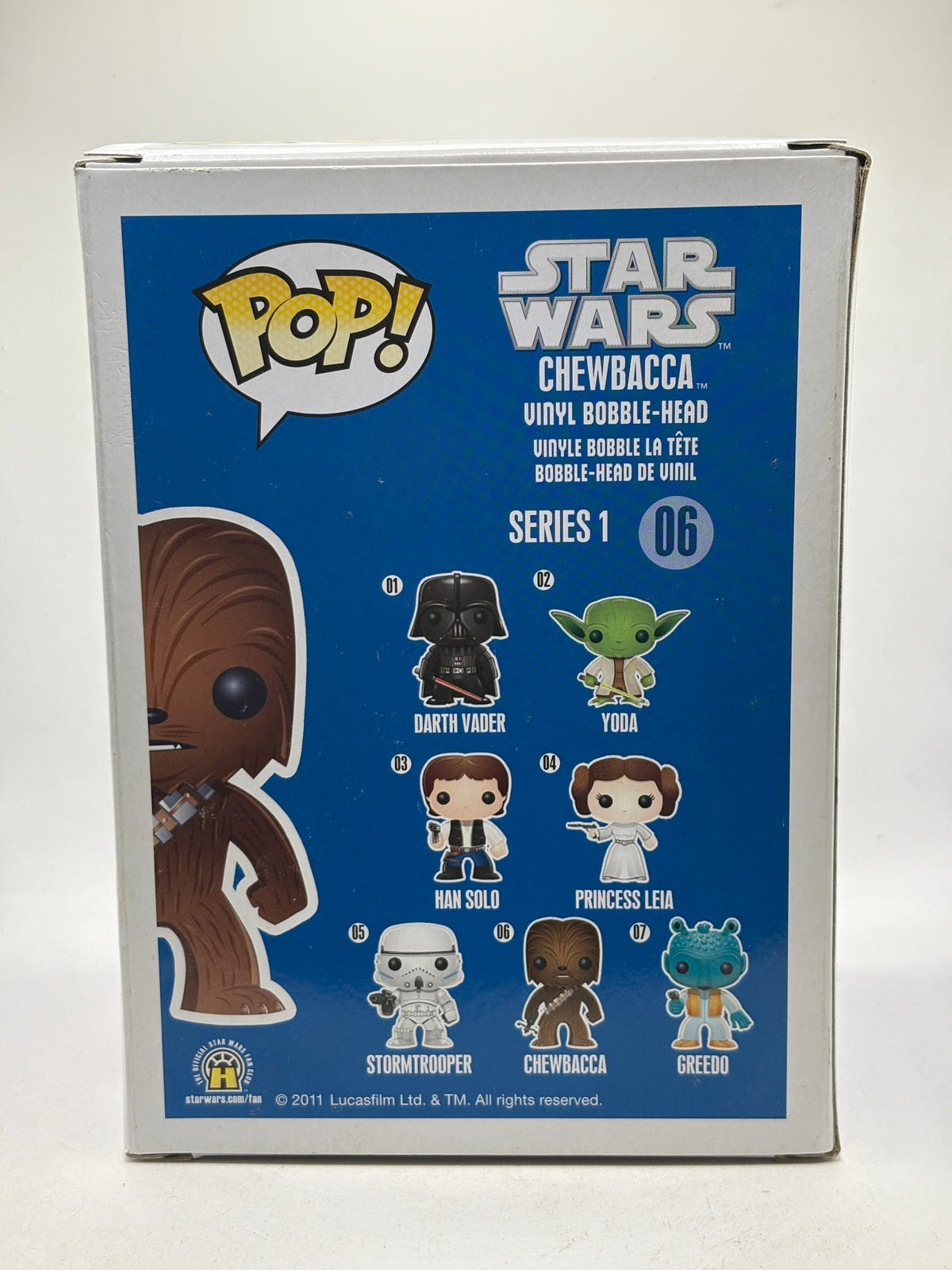 Funko POP! Star Wars #06 Chewbacca Vinyl Bobble Head image 3