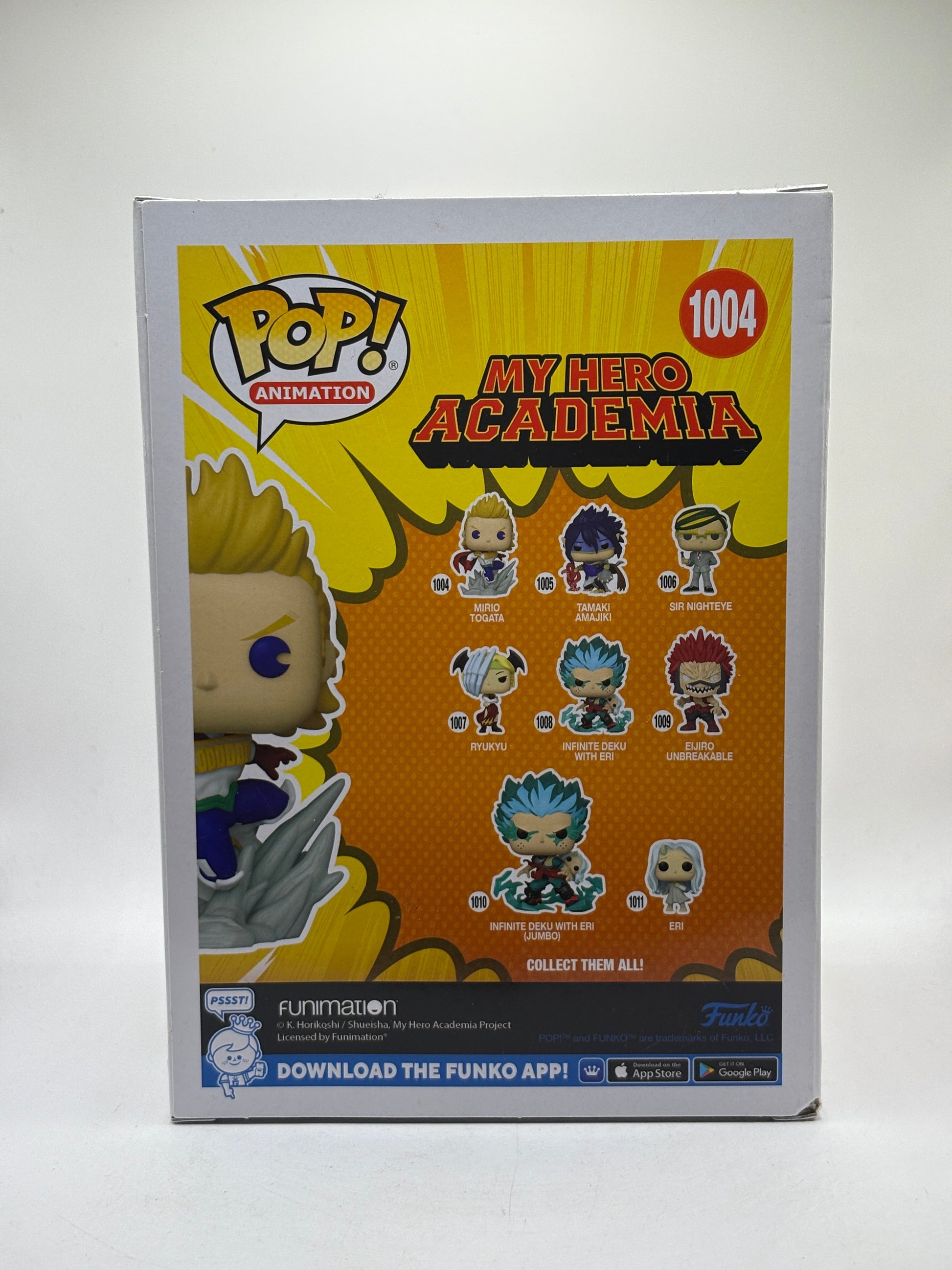 Funko POP! Animation My Hero Academia #1004 Mirio Togata Glow Special Edition FRENLY BRICKS - Open 7 Days