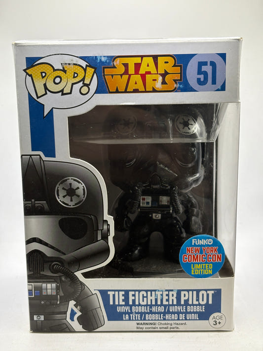 Funko POP! Star Wars #51 Tie Fighter Pilot NYCC Vinyl Bobble Head