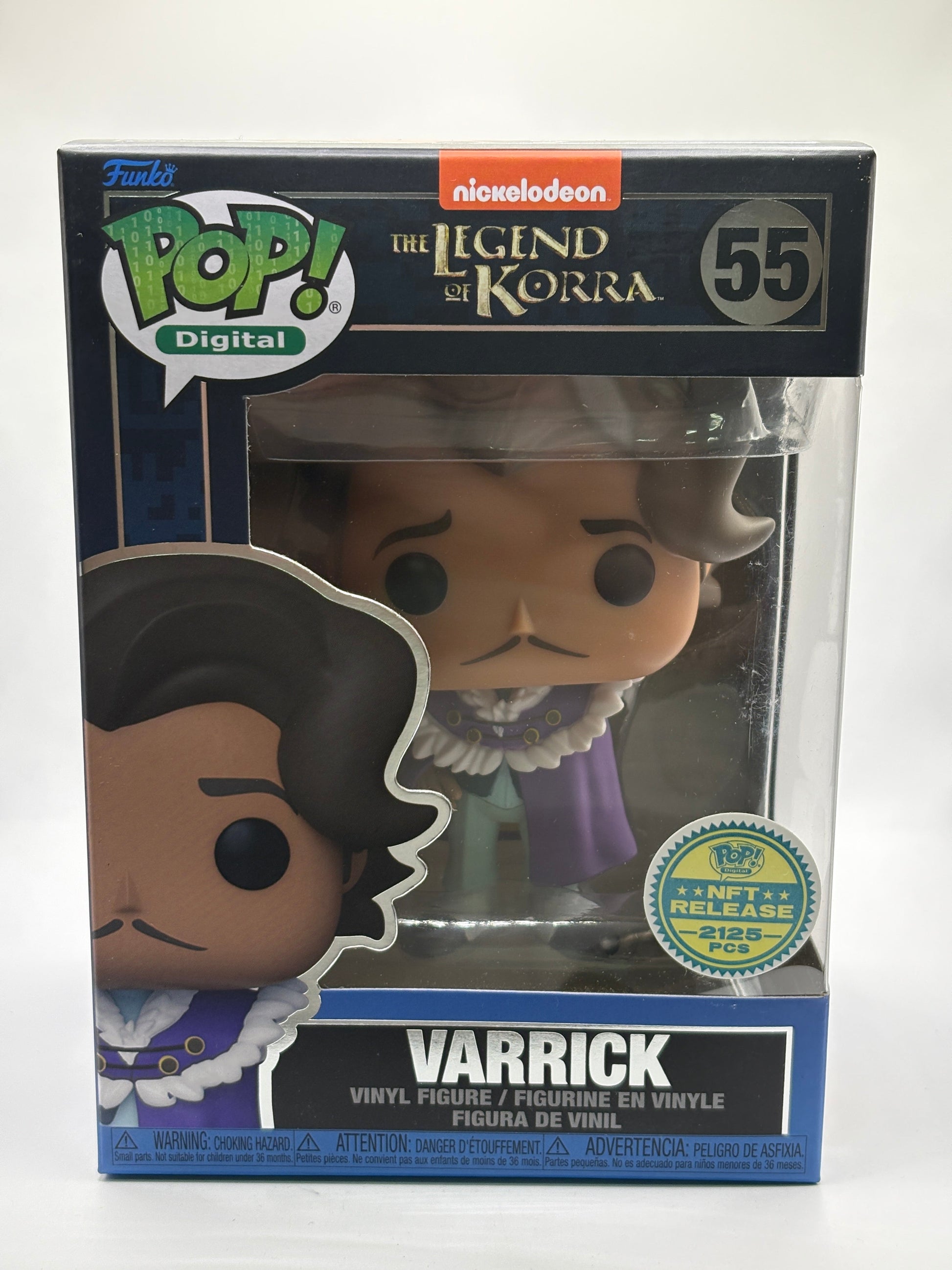 Funko POP! Digital The Legend of Korra #55 Varrick NFT Release 2125 Pcs FRENLY BRICKS - Open 7 Days