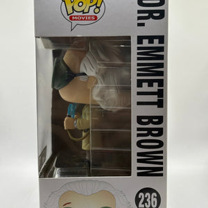 Funko POP! Movies Back to the Future #236 Dr. Emmett Brown Loot Crate Exclusive FRENLY BRICKS - Open 7 Days