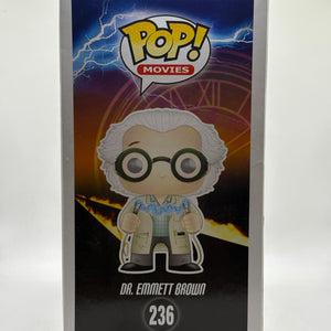 Funko POP! Movies Back to the Future #236 Dr. Emmett Brown Loot Crate Exclusive FRENLY BRICKS - Open 7 Days