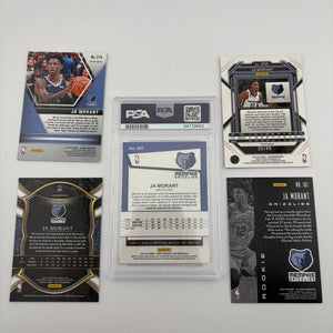 NBA Sports Card Ja Morant Lot - Graded, Rookie, Numbered FRENLY BRICKS - Open 7 Days