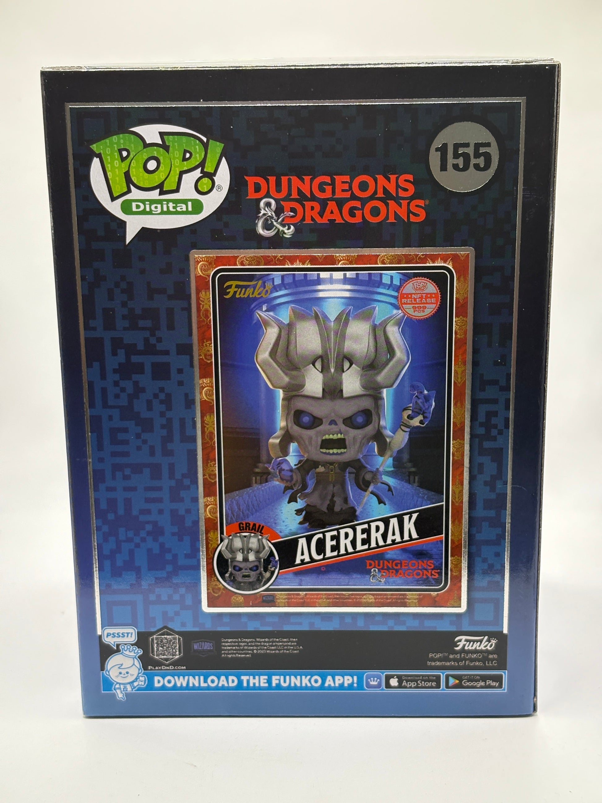 Funko POP! Digital Dungeons & Dragons #155 Acererak NFT Release 999 Pieces FRENLY BRICKS - Open 7 Days
