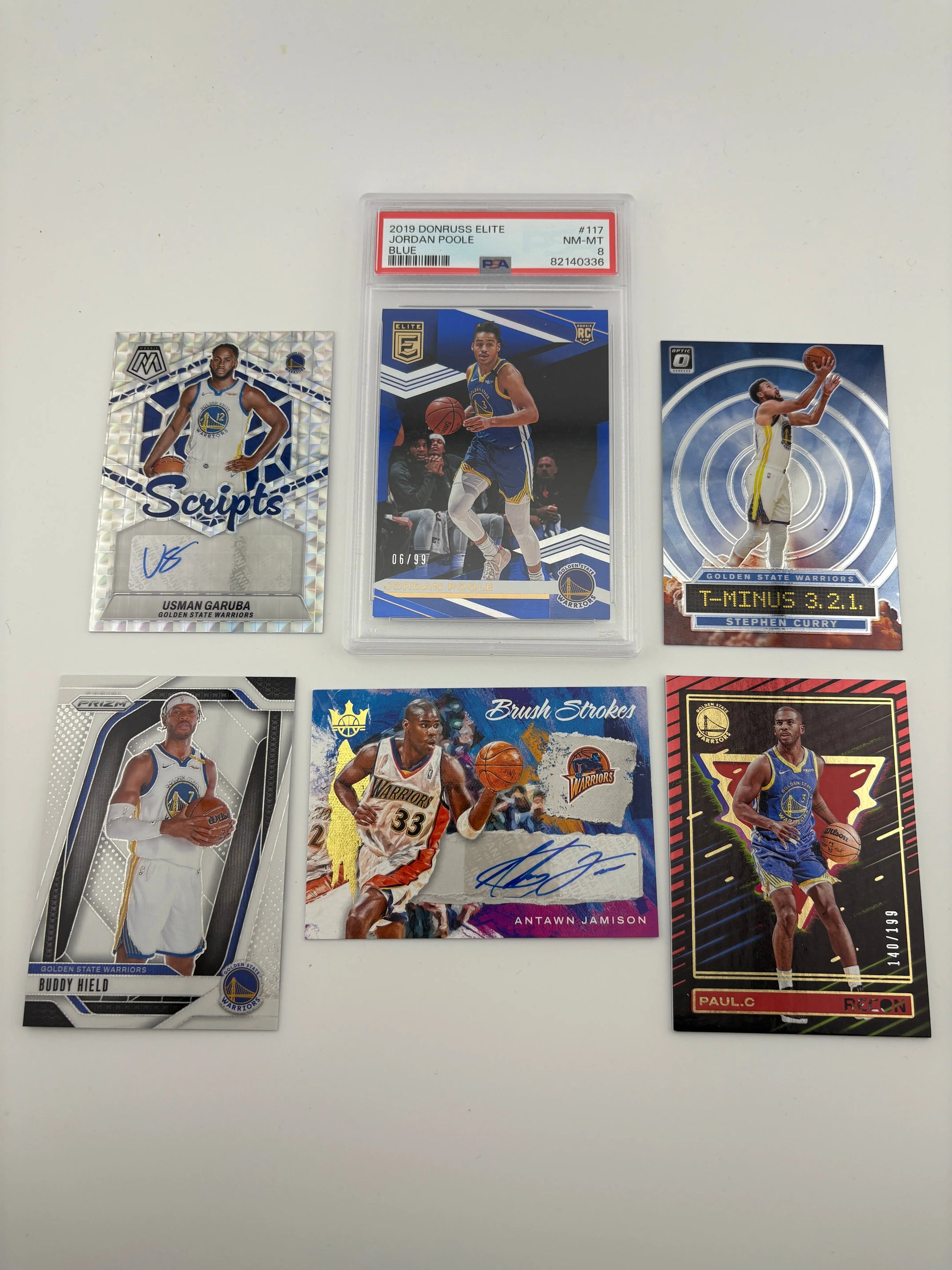 NBA Sports Cards Golden State Warriors Lot - Stephen Curry, Graded, Rookies, Autos FRENLY BRICKS - Open 7 Days