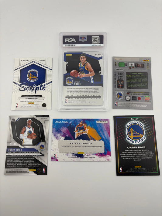 NBA Sports Cards Golden State Warriors Lot - Stephen Curry, Graded, Rookies, Autos FRENLY BRICKS - Open 7 Days